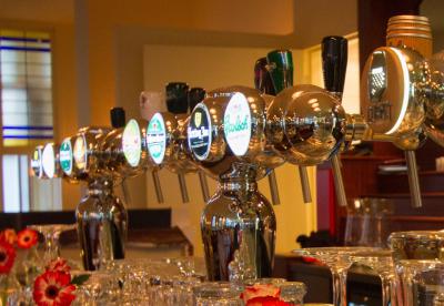 Biertap met meerdere pilseners